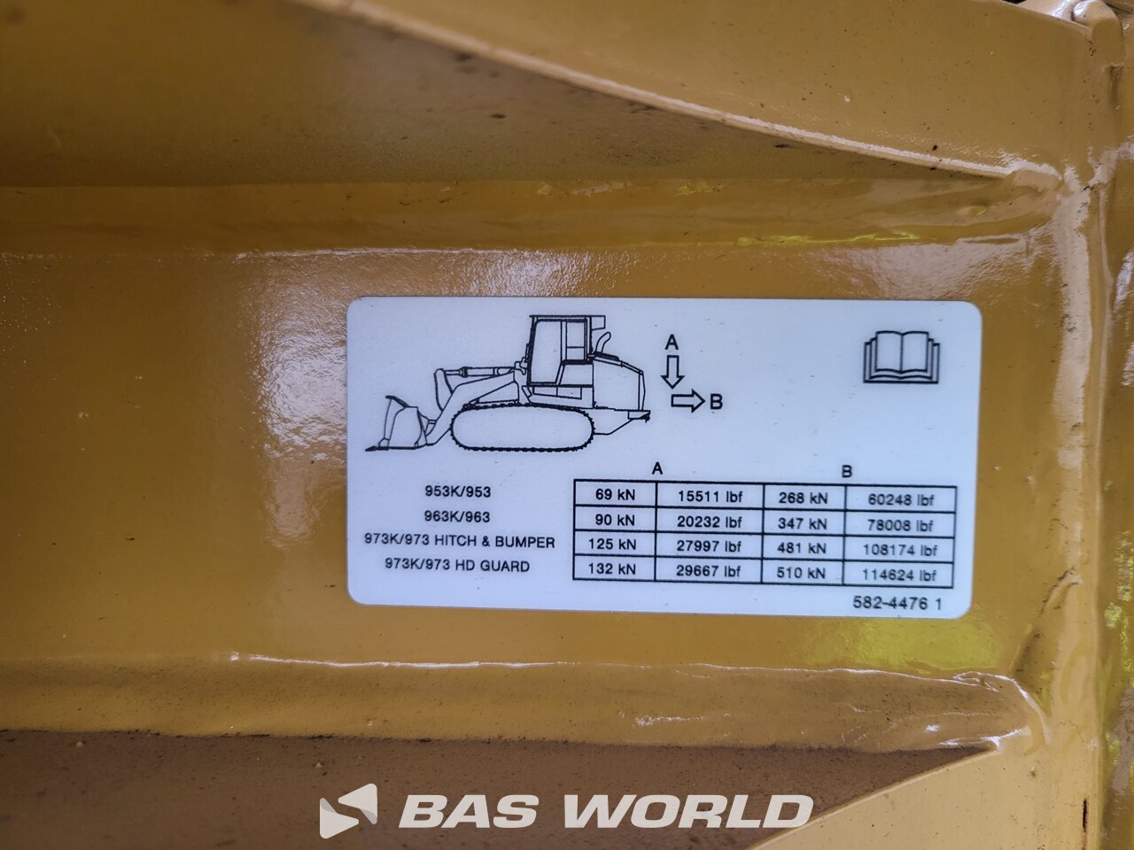 Other : Caterpillar 973 багер-товарач на вериги