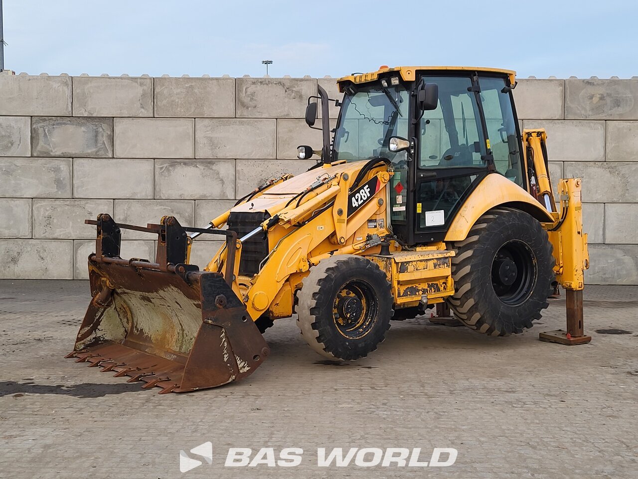 Bashar Caterpillar 428 F Backhoe loader - BAS World