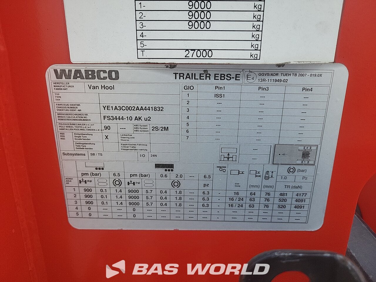 Other : Van Hool حاويات النقل