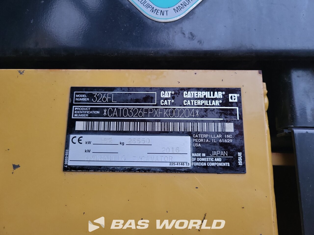 Other : Caterpillar 326 F L Bageri gusjeničari