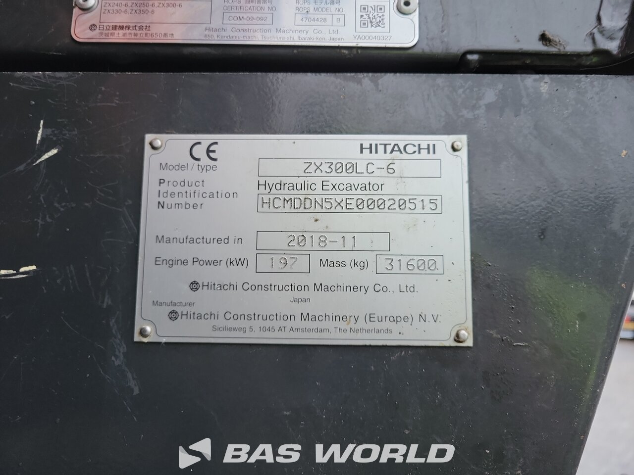 Other : Hitachi ZX300 LC -6 Excavadora de cadenas