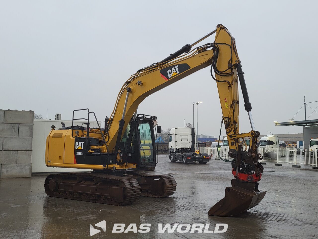 Other : Caterpillar 318 E L гусеничный экскаватор