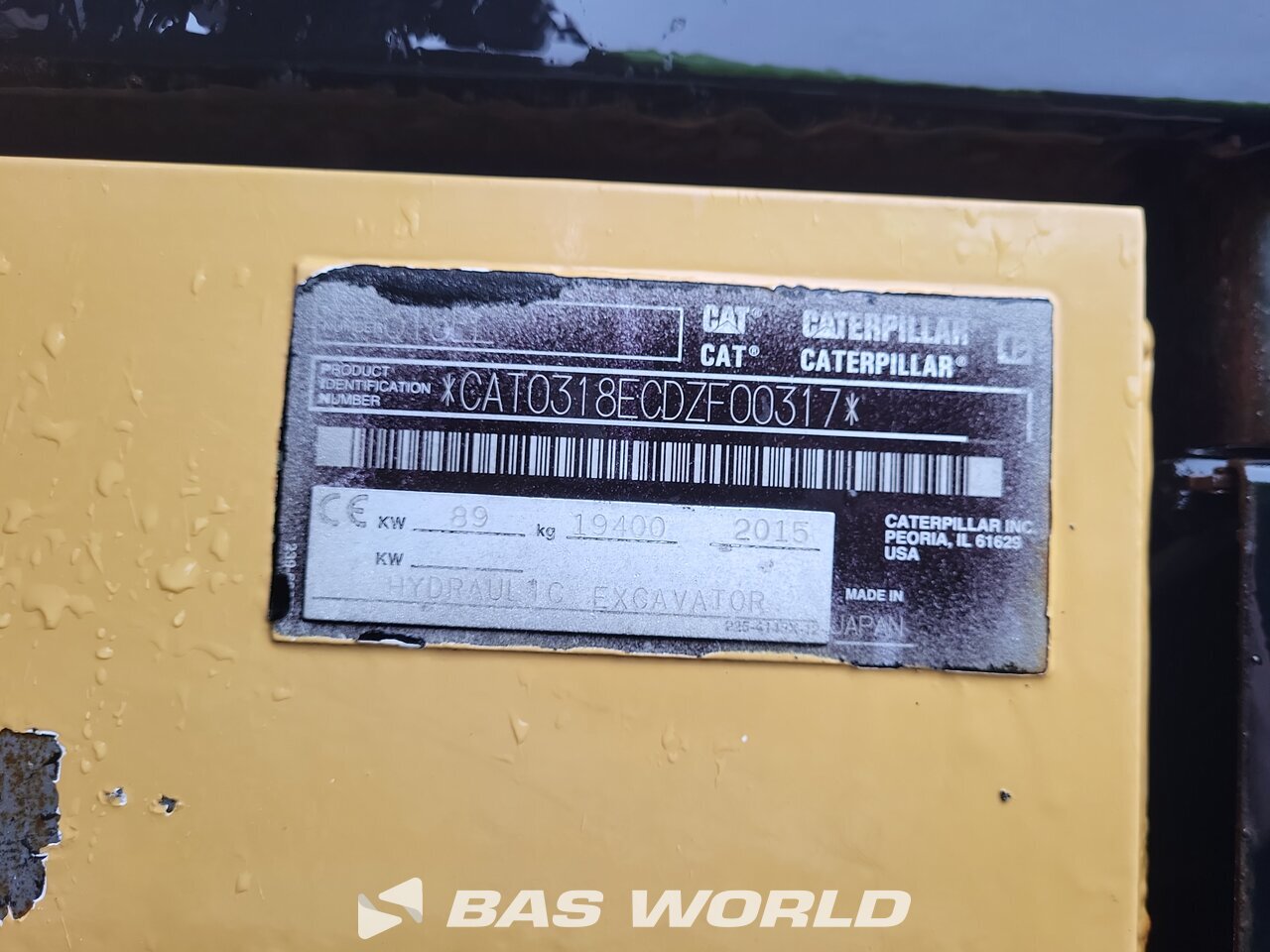 Other : Caterpillar 318 E L гусеничный экскаватор