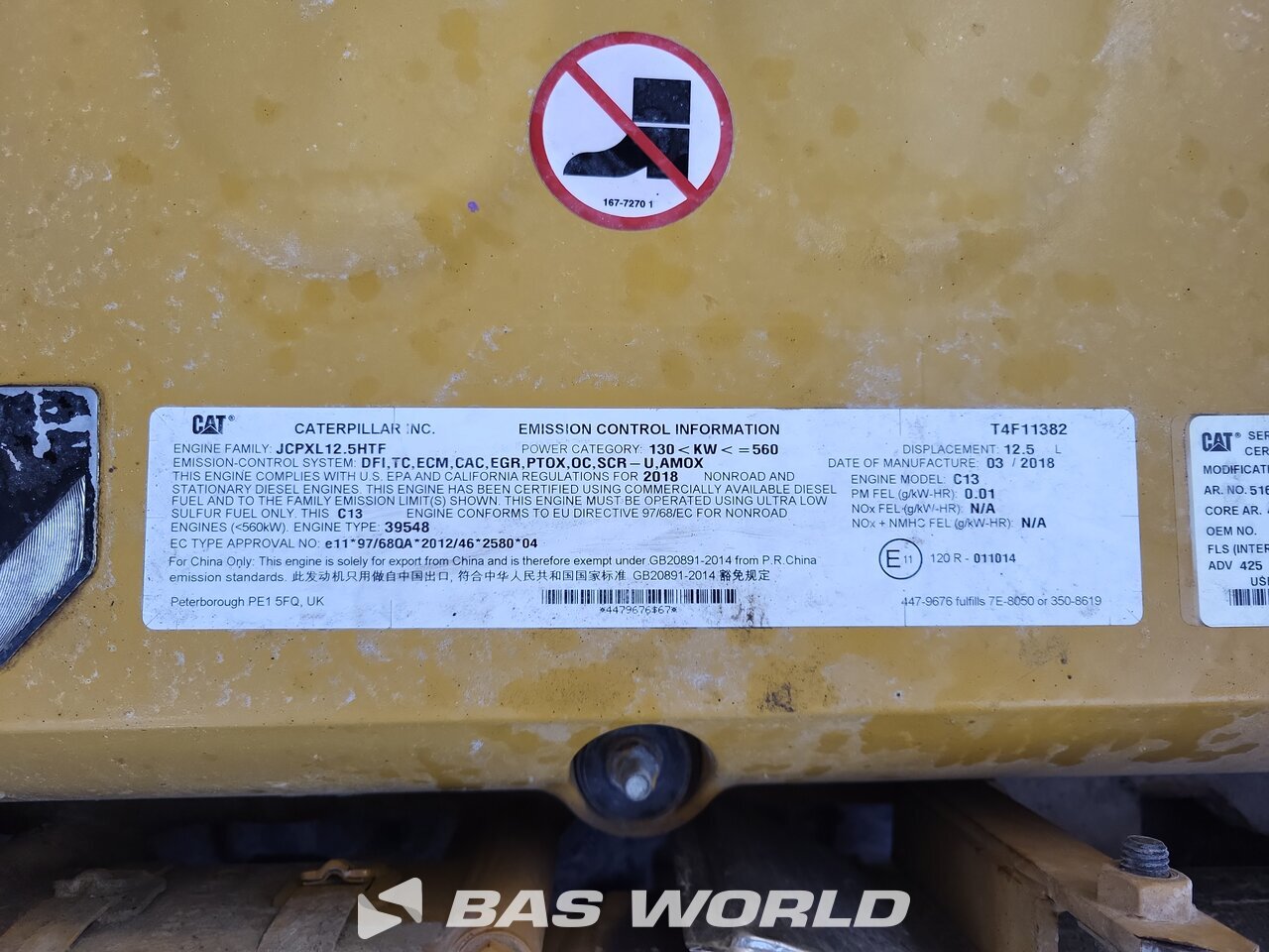 Other : Caterpillar 352 F Bageri gusjeničari