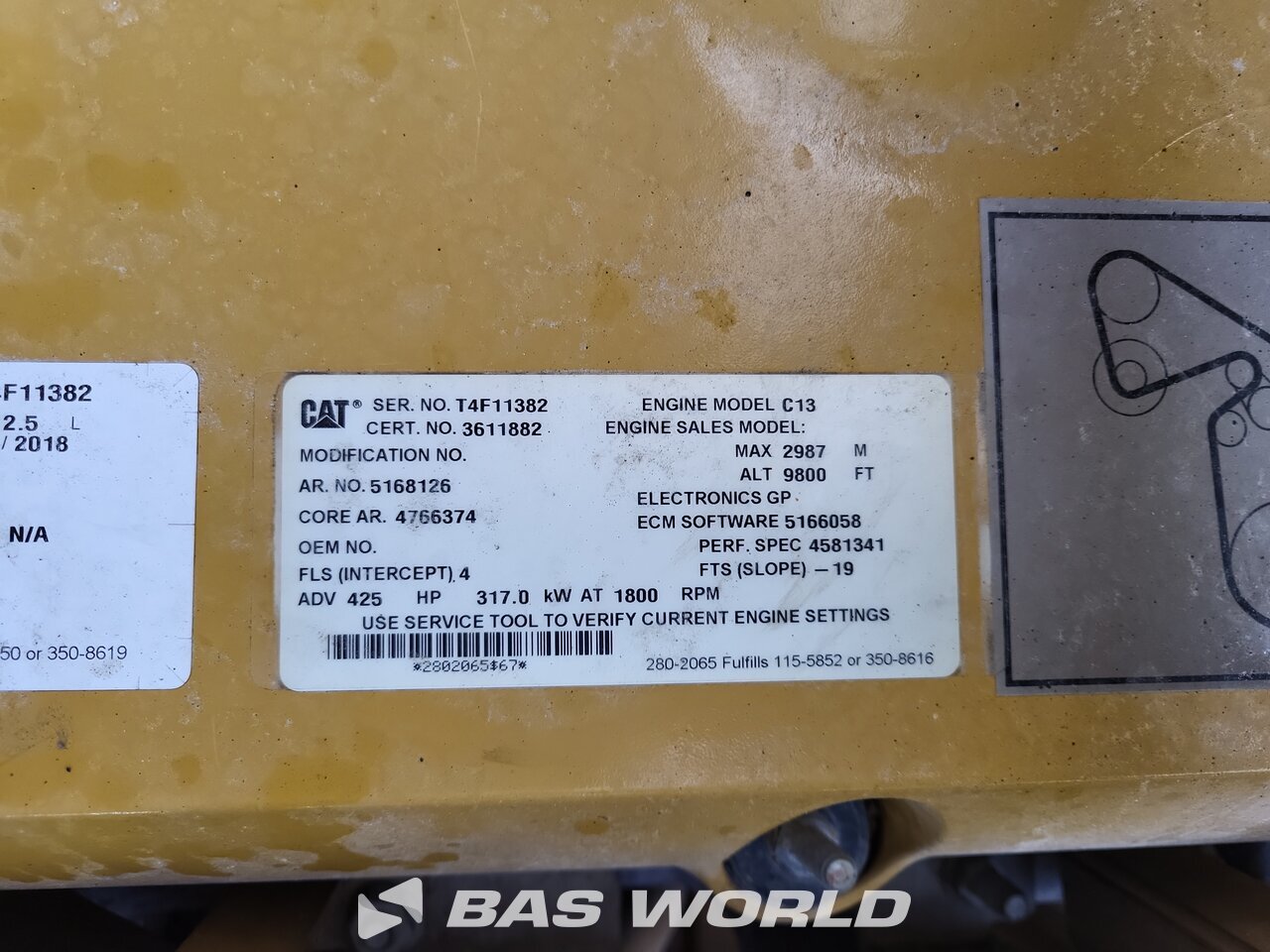 Other : Caterpillar 352 F Bageri gusjeničari