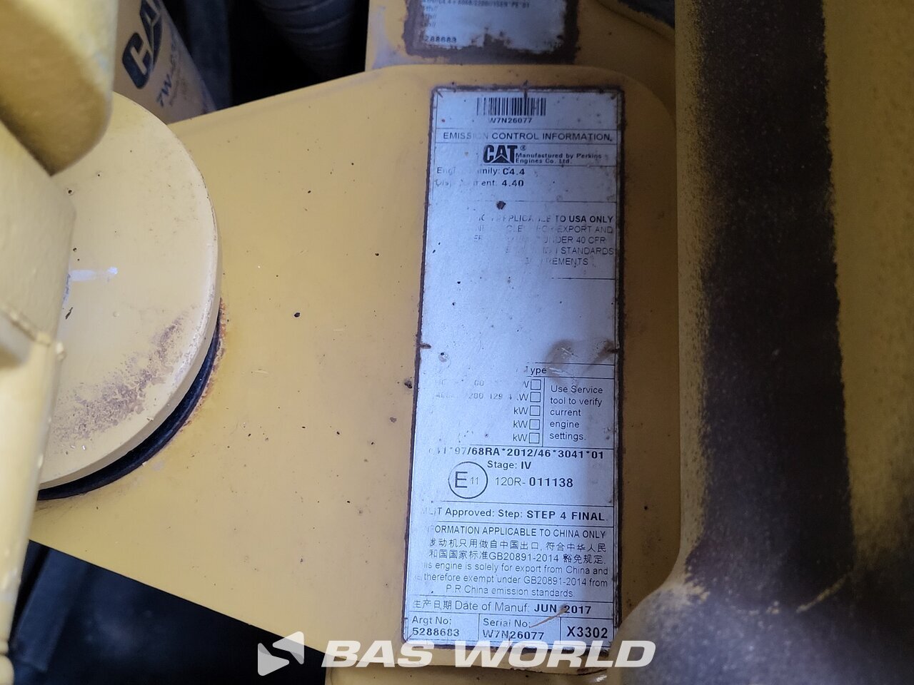 Other : Caterpillar CS66 B Single drum roller