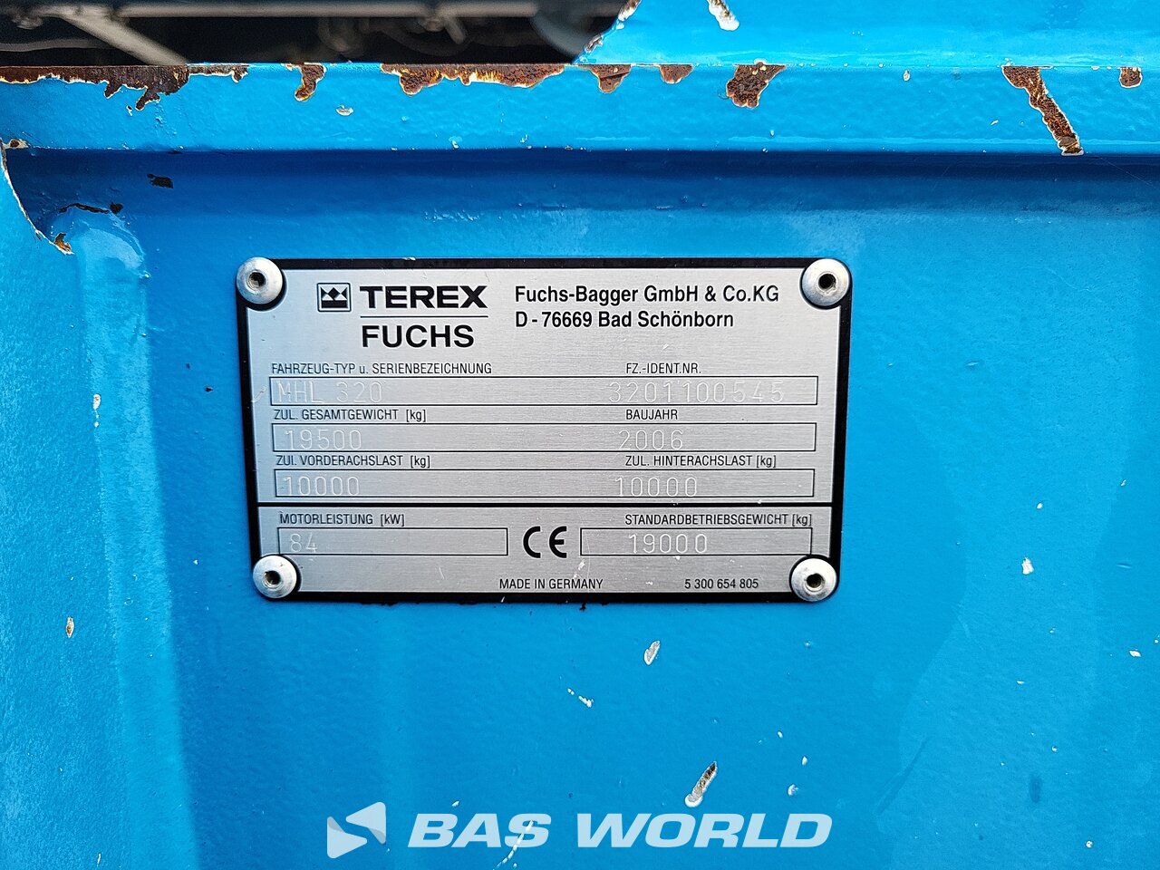 Other : Terex MHL320 Materialehåndteringsmaskiner