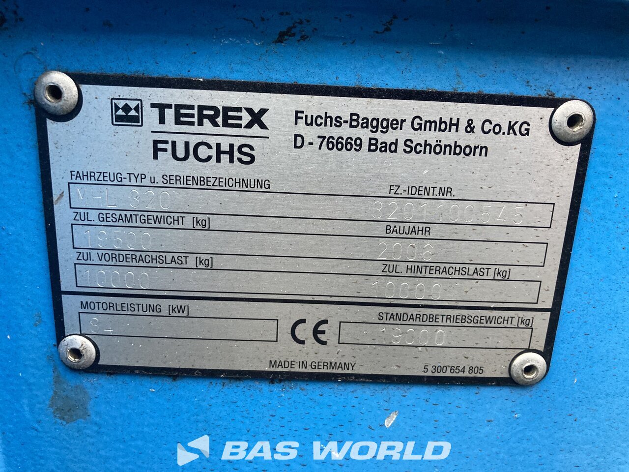 Other : Terex MHL320 Materialehåndteringsmaskiner