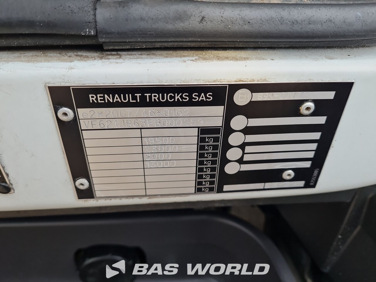 Other : Renault C 280 Pianale camion