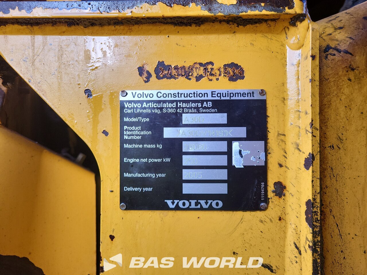 Other : Volvo A30 D Cамосвал
