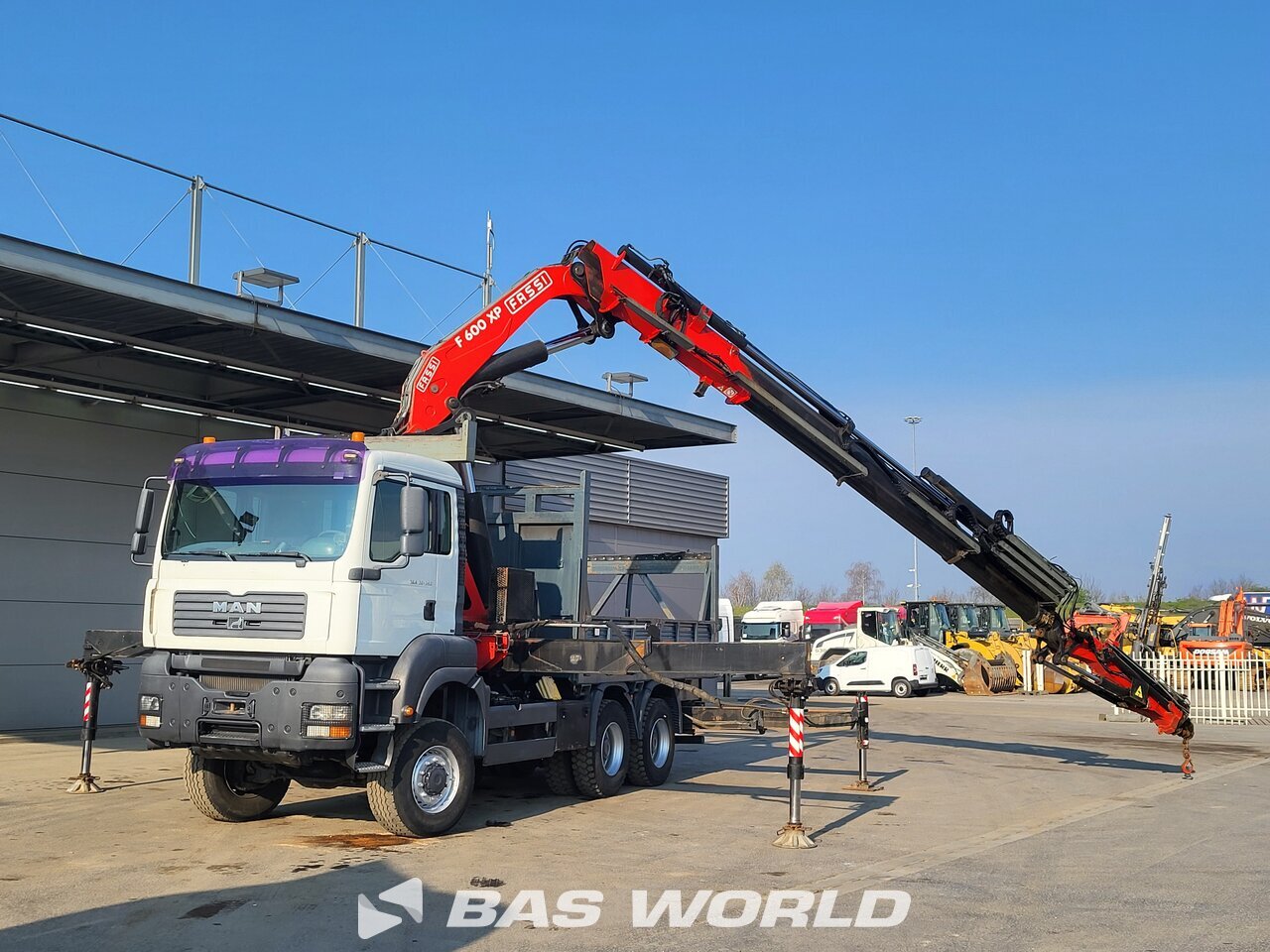 Other : MAN TGA 33.350 Flatbed trucks