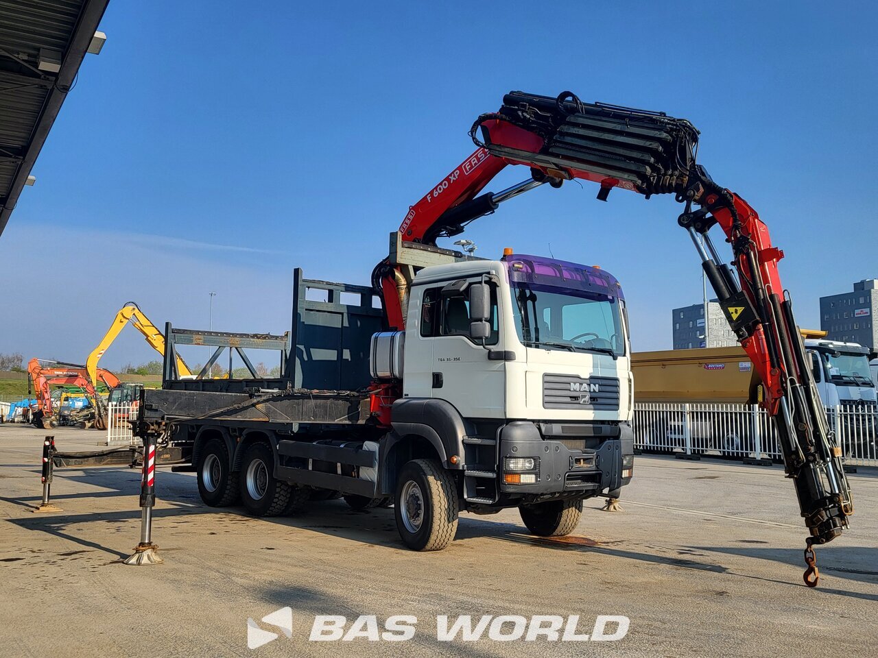 Other : MAN TGA 33.350 Flatbed trucks