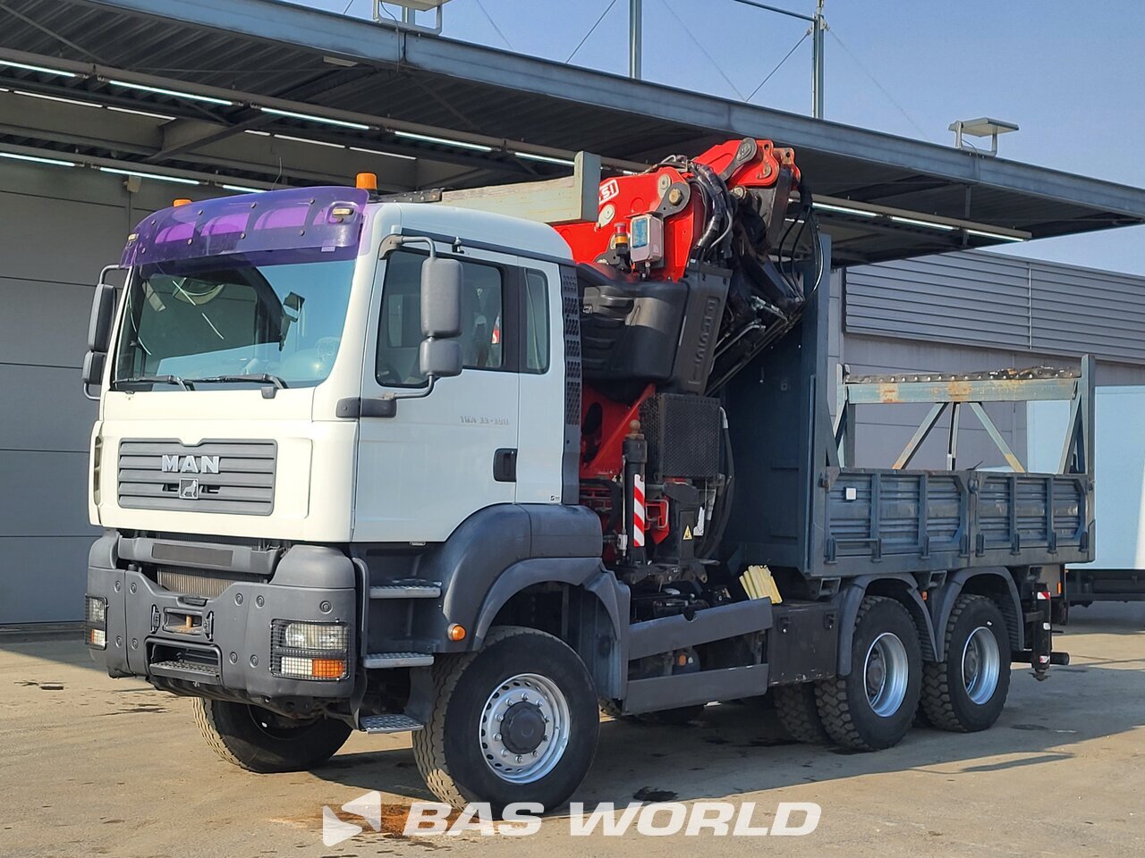 Other : MAN TGA 33.350 Flatbed trucks