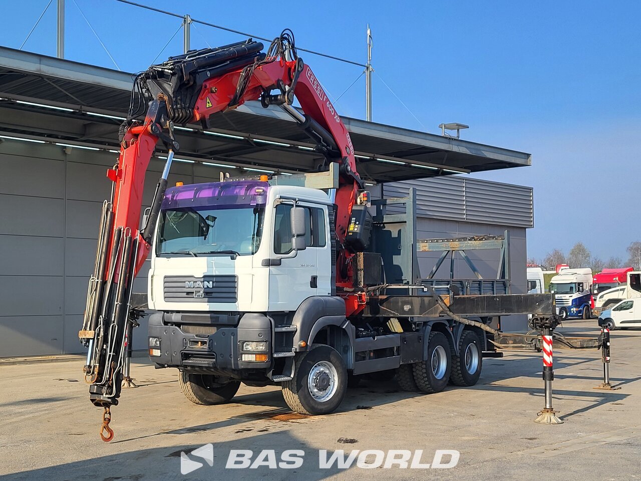 Other : MAN TGA 33.350 Flatbed trucks