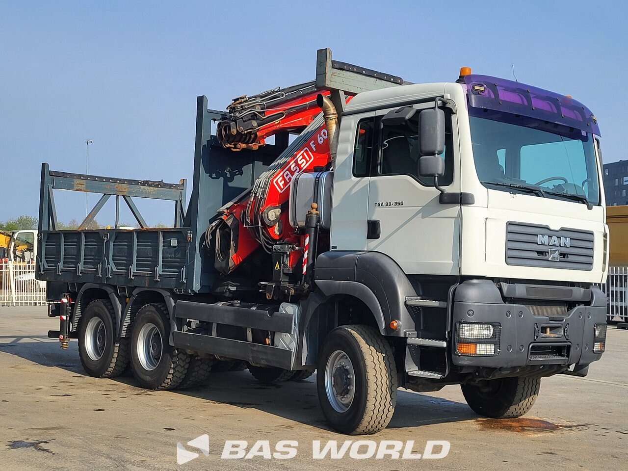 Other : MAN TGA 33.350 Flatbed trucks