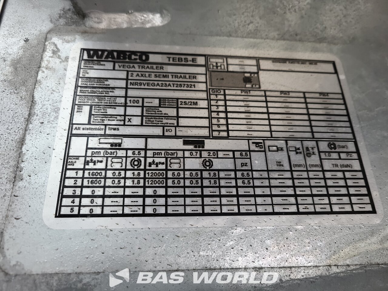 Other : Vega Maskinsläp