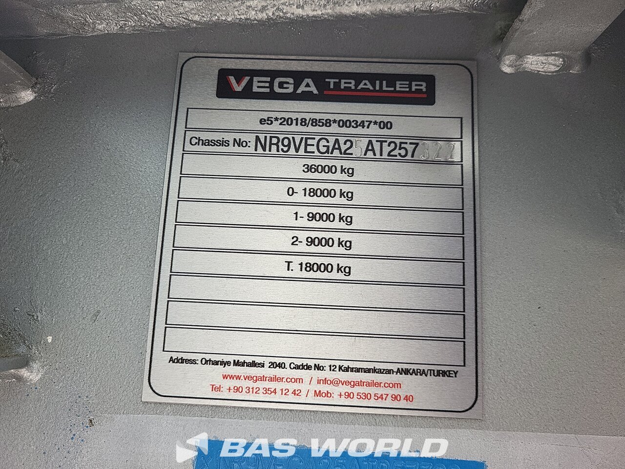 Other : Vega Maskinsläp