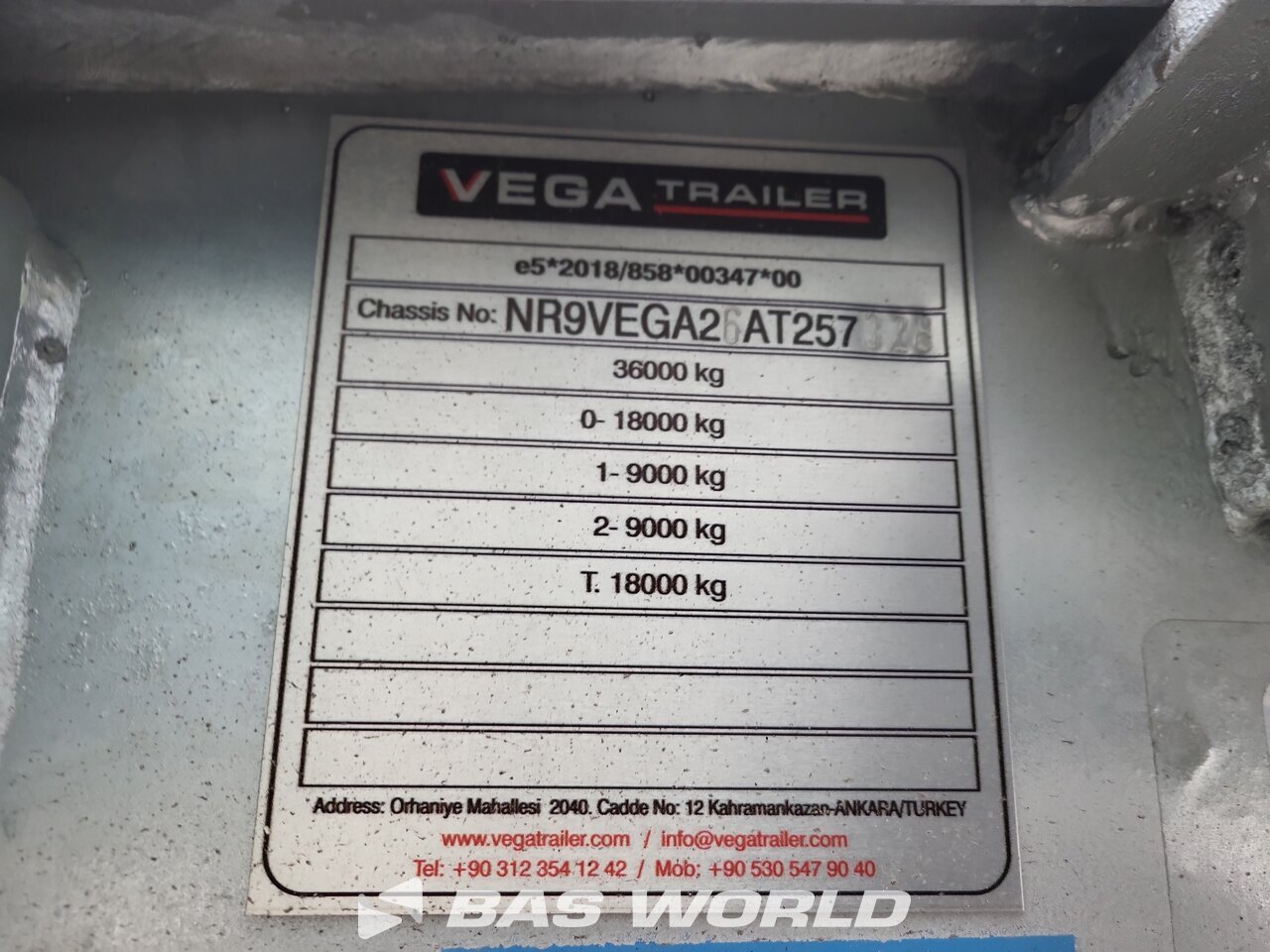 Other : Vega Semi-reboque porta máquinas