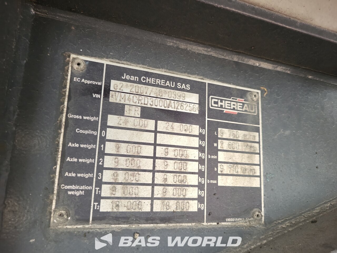Other : Chereau Kylmäperävaunu