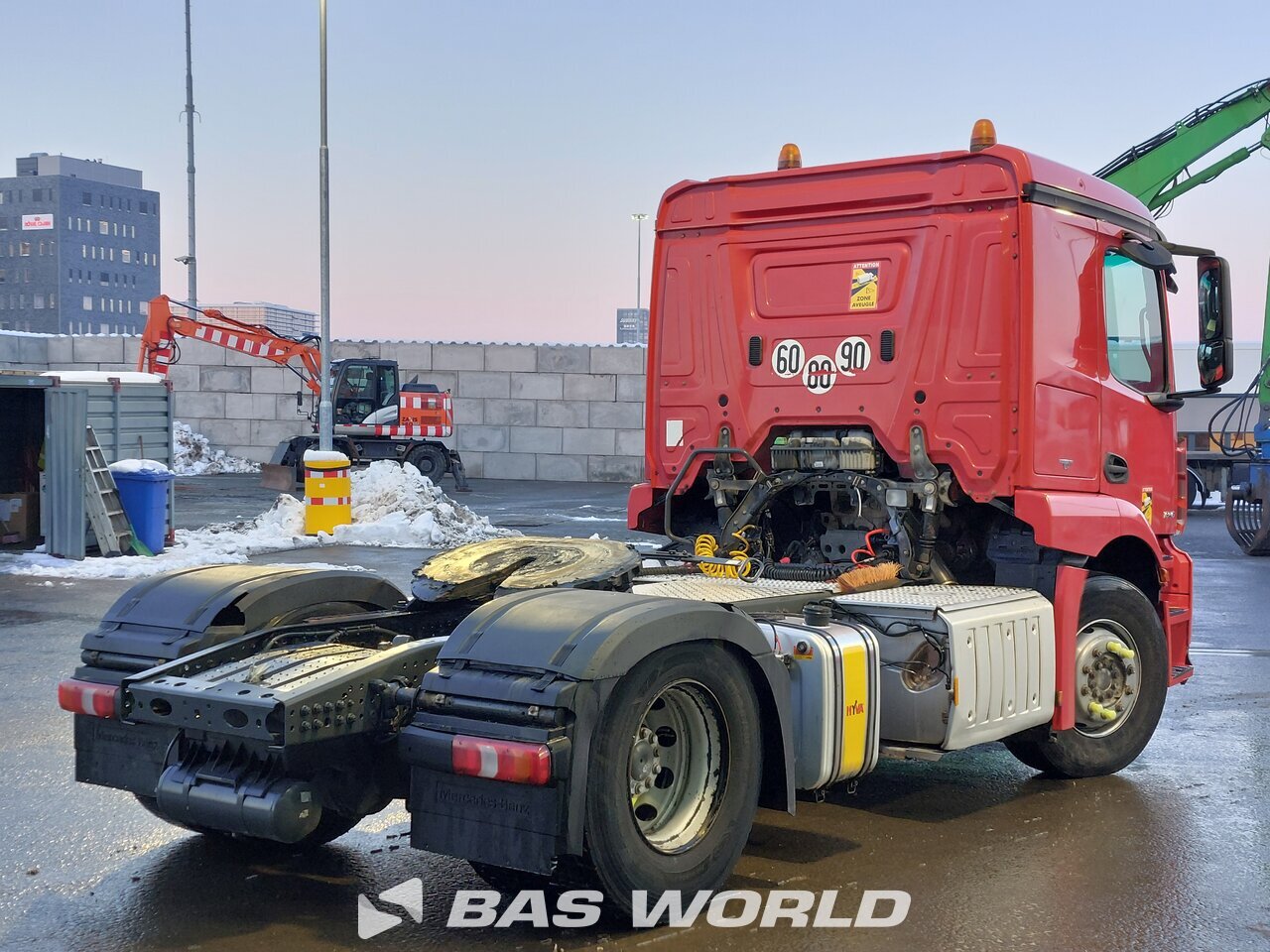 Other : Mercedes Actros 1846 Влекач