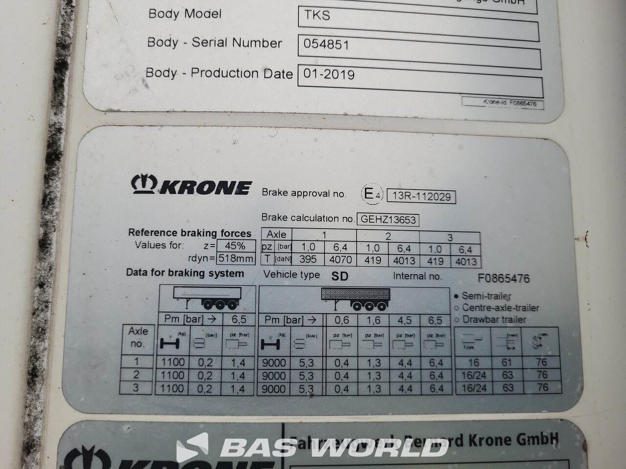 Other : Krone Хладилен полуприцеп
