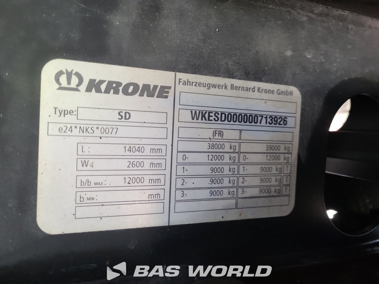 Other : Krone Chłodnia naczepa