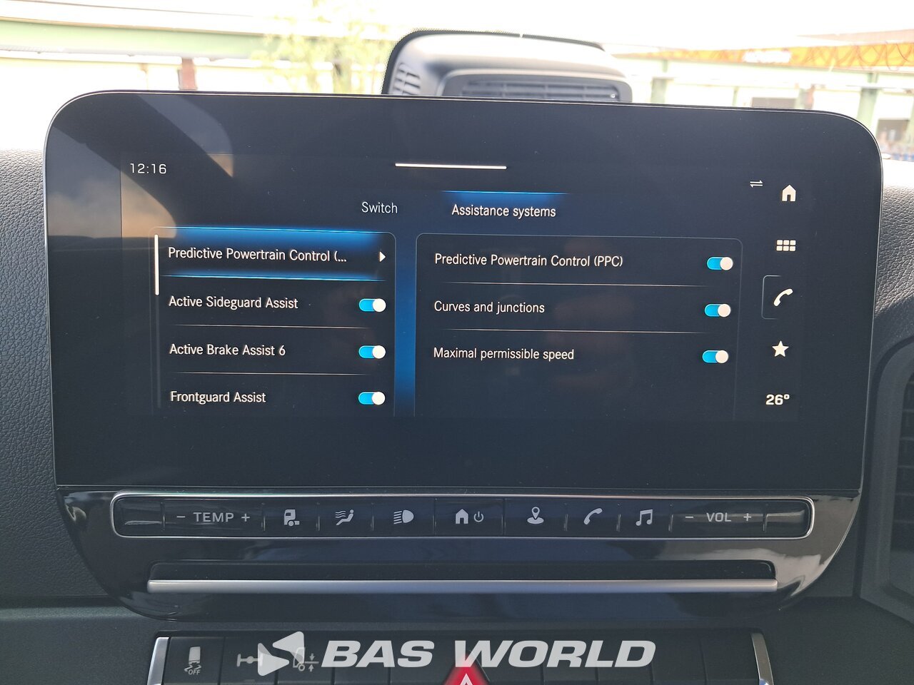 Other : Mercedes Actros 1853 Cap tractor