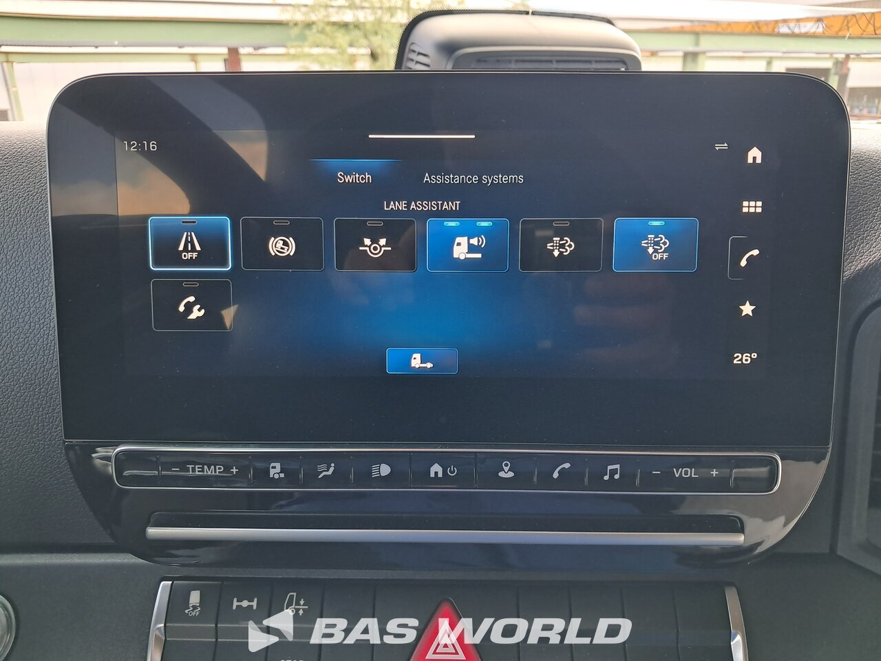 Other : Mercedes Actros 1853 Cap tractor