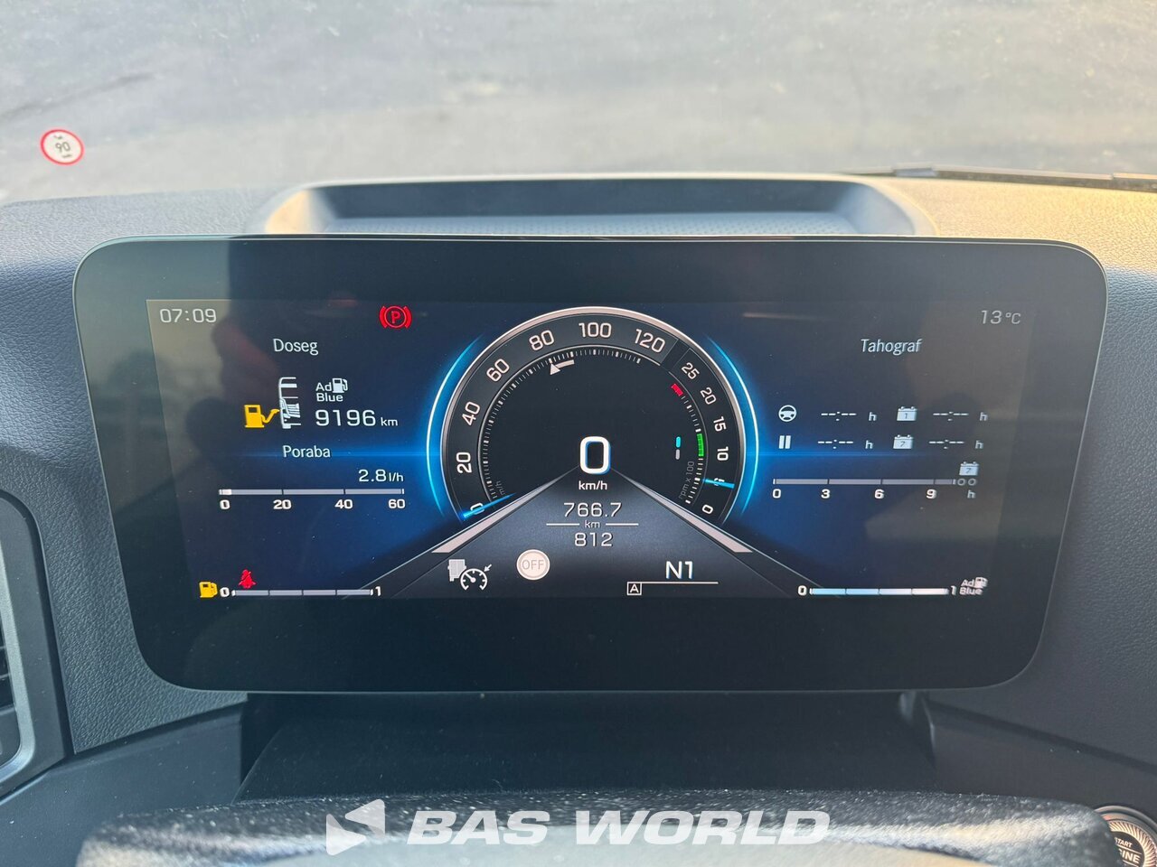 Other : Mercedes Actros L 1853 Тягач