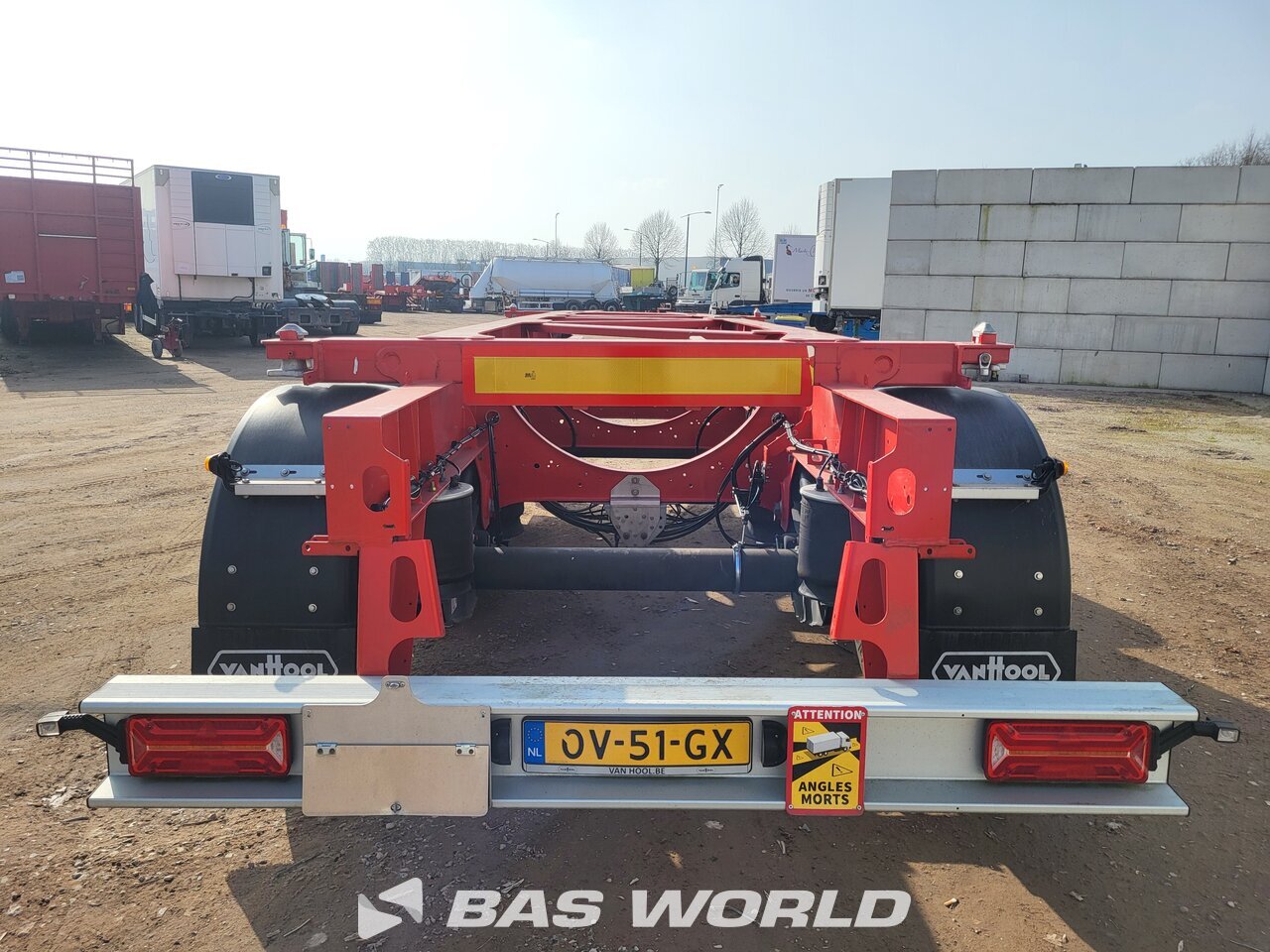 Other : Van Hool Semirreboque chassi para contêiner