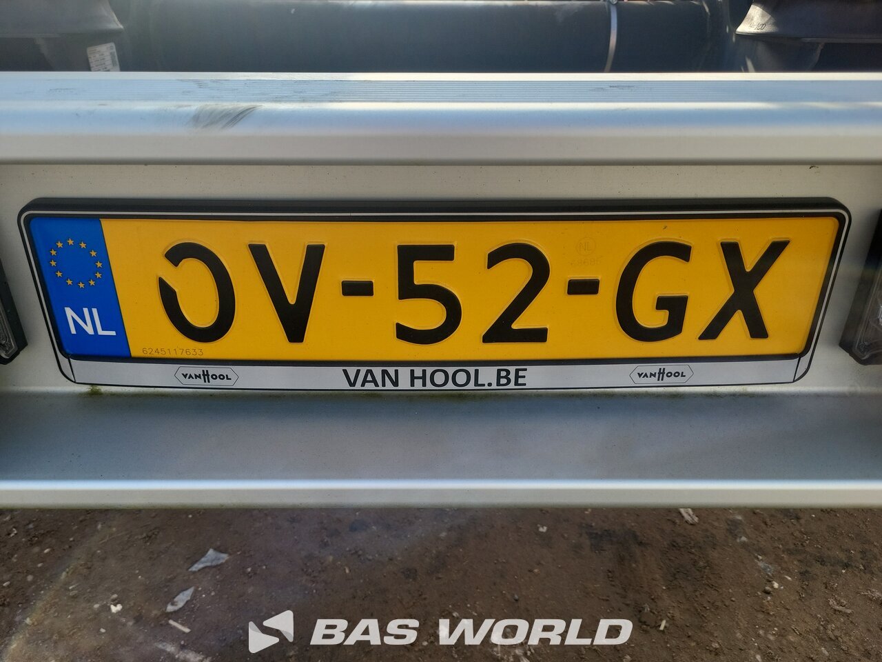 Other : Van Hool Konttialustan puoliperävaunu