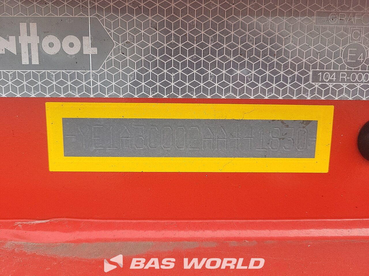 Other : Van Hool S/00417 Konttialustan puoliperävaunu