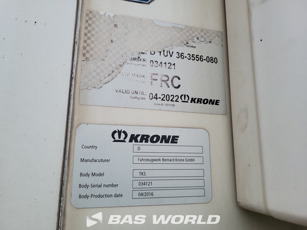 Other : Krone Semirimorchio frigorifero