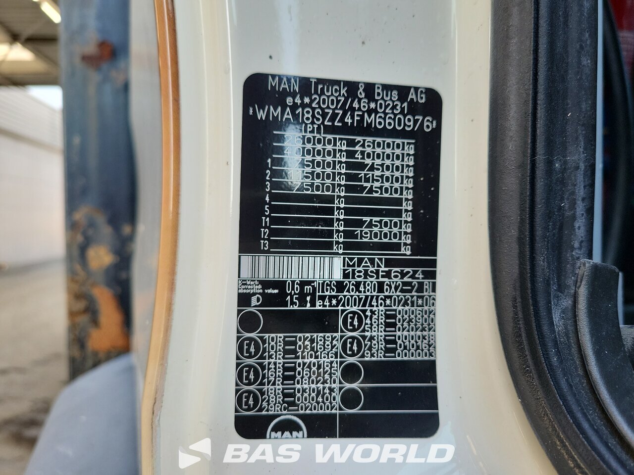 Other : MAN TGS 26.480 Caja abierta