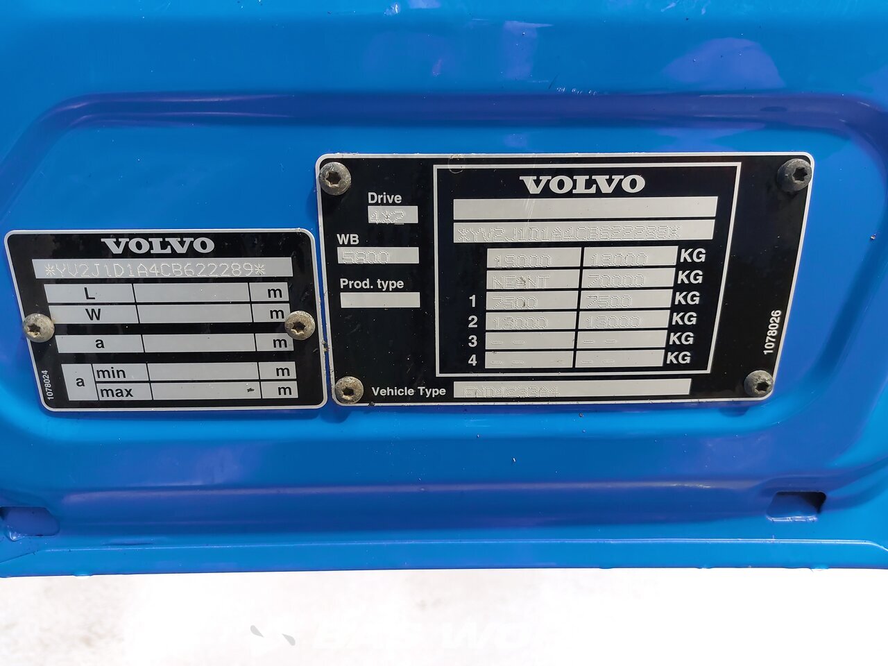 Other : Volvo FMX 330 Planbiler
