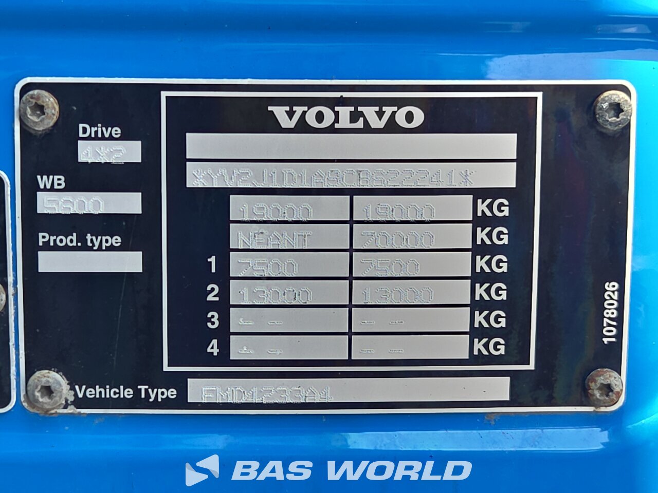 Other : Volvo FMX 330 Carrinha caixa aberta
