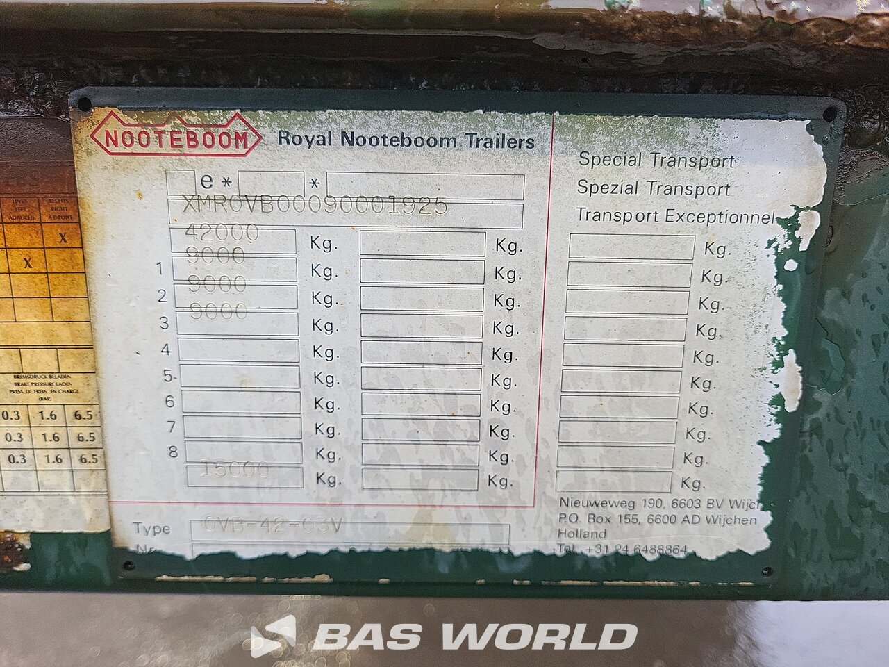 Other : Nooteboom Lavapuoliperävaunu
