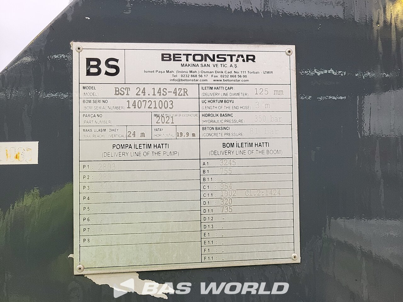 Other : Mercedes Arocs 2636 Betonpumpe