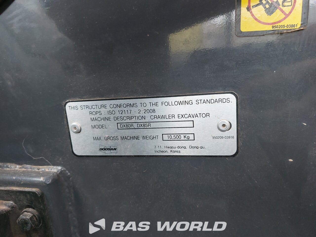Other : Doosan DX85 R-3 Мини екскаватор <10 т