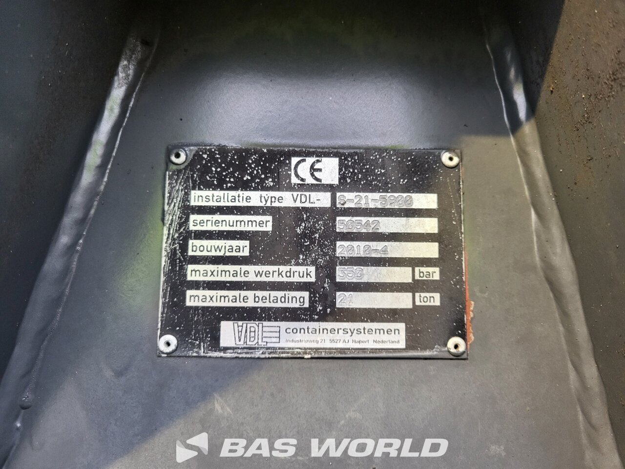 Other : Mercedes Actros 2532 شاحنة ذات خطاف