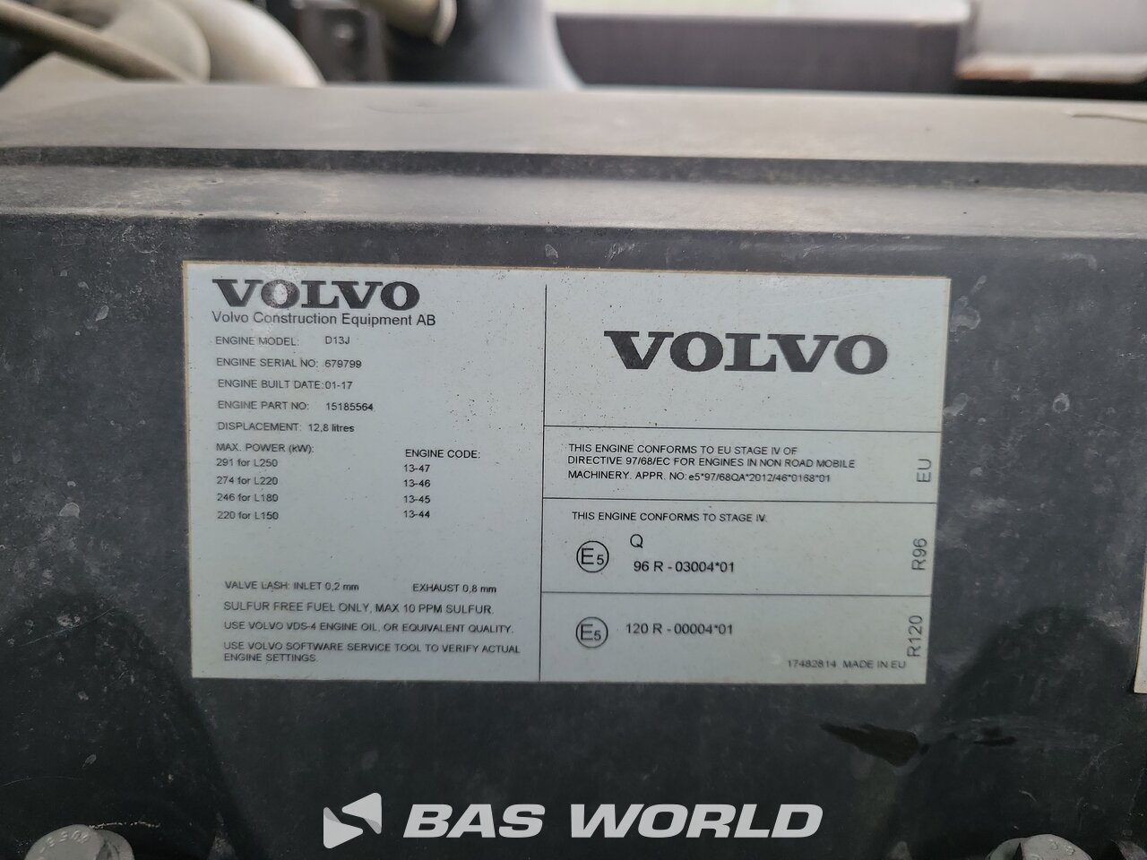 Other : Volvo L250 H Wiellader