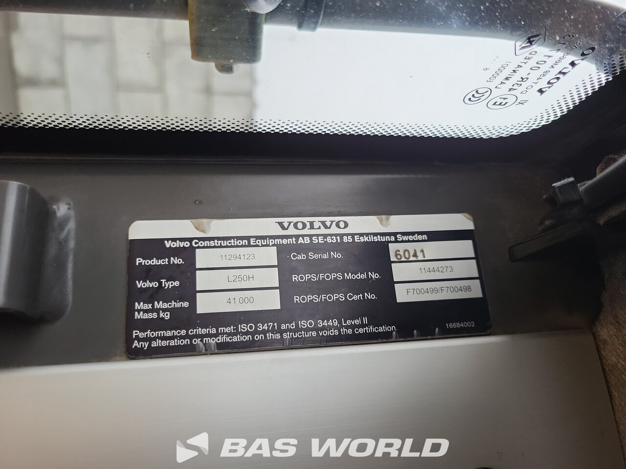Other : Volvo L250 H Wiellader