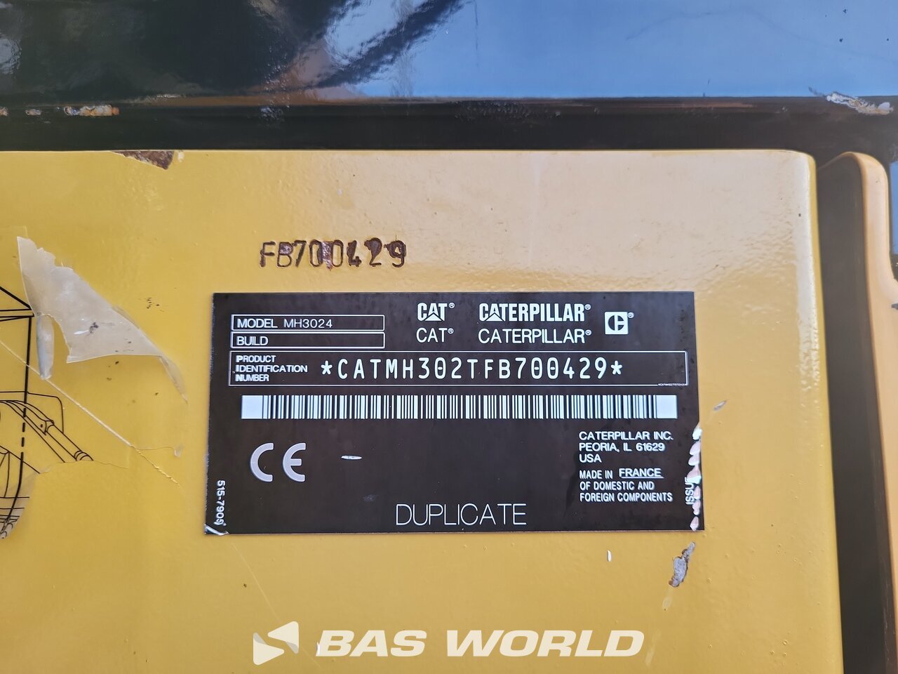 Other : Caterpillar MH3024 مناولات المخلفات مناولات صناعية