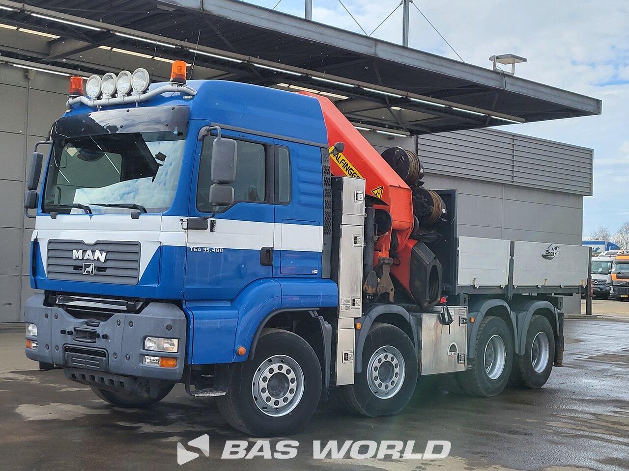 Other : MAN TGA 35.480 Flatbed trucks