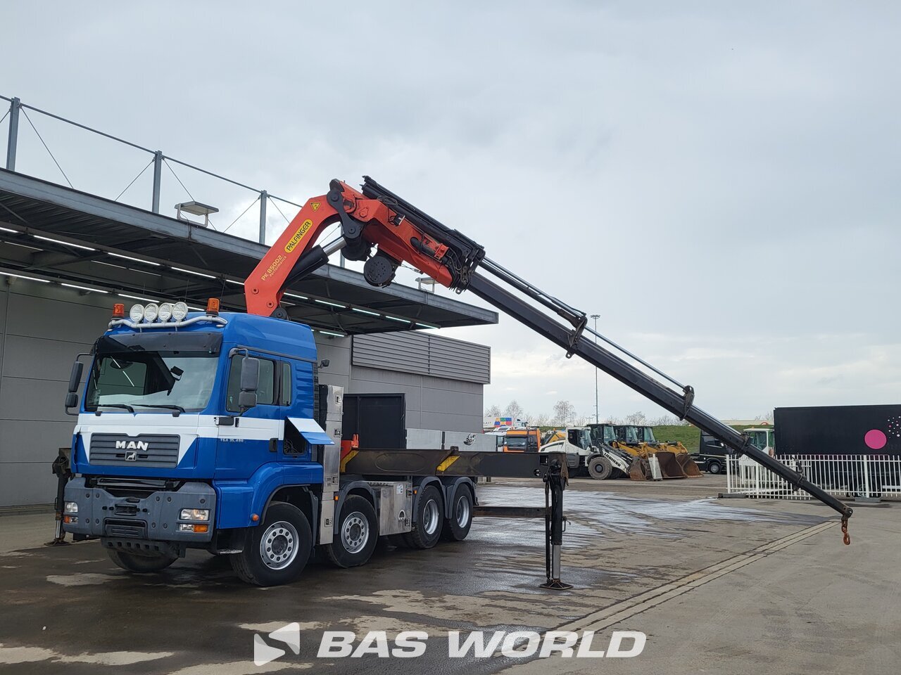 Other : MAN TGA 35.480 Flatbed trucks
