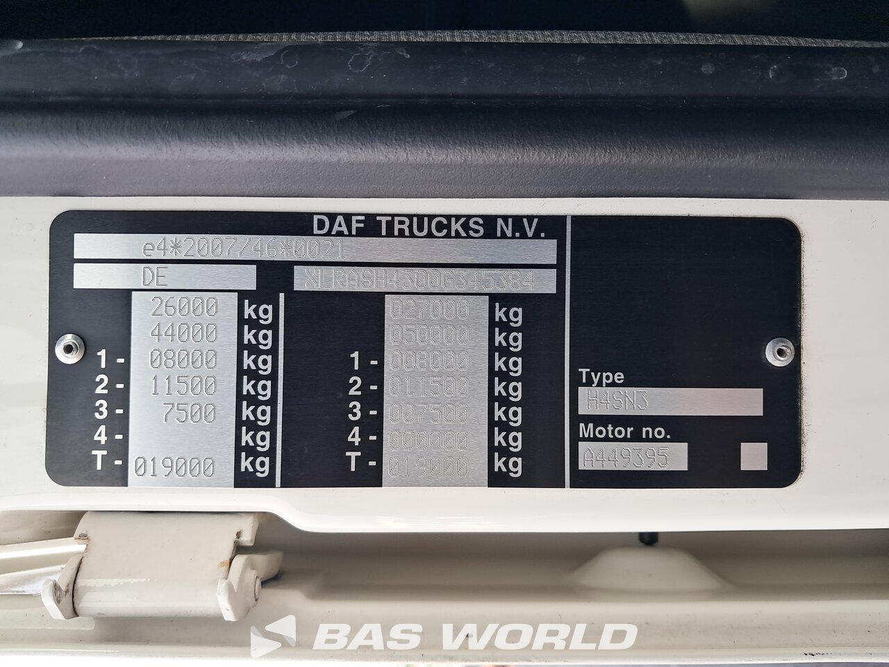 Other : DAF XF 480 Camion Casse Mobili