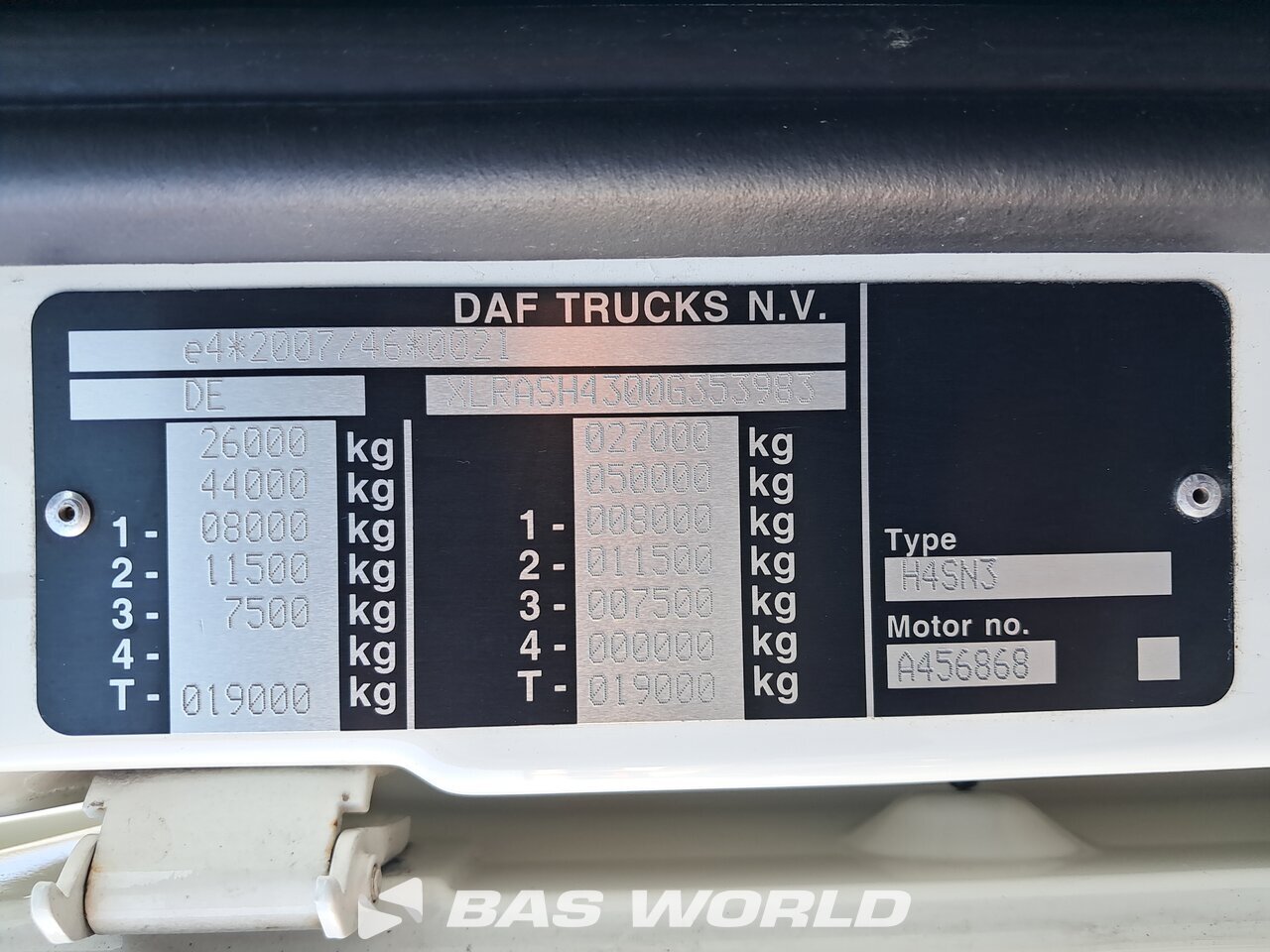 Other : DAF XF 480 شاحنات الحاويات