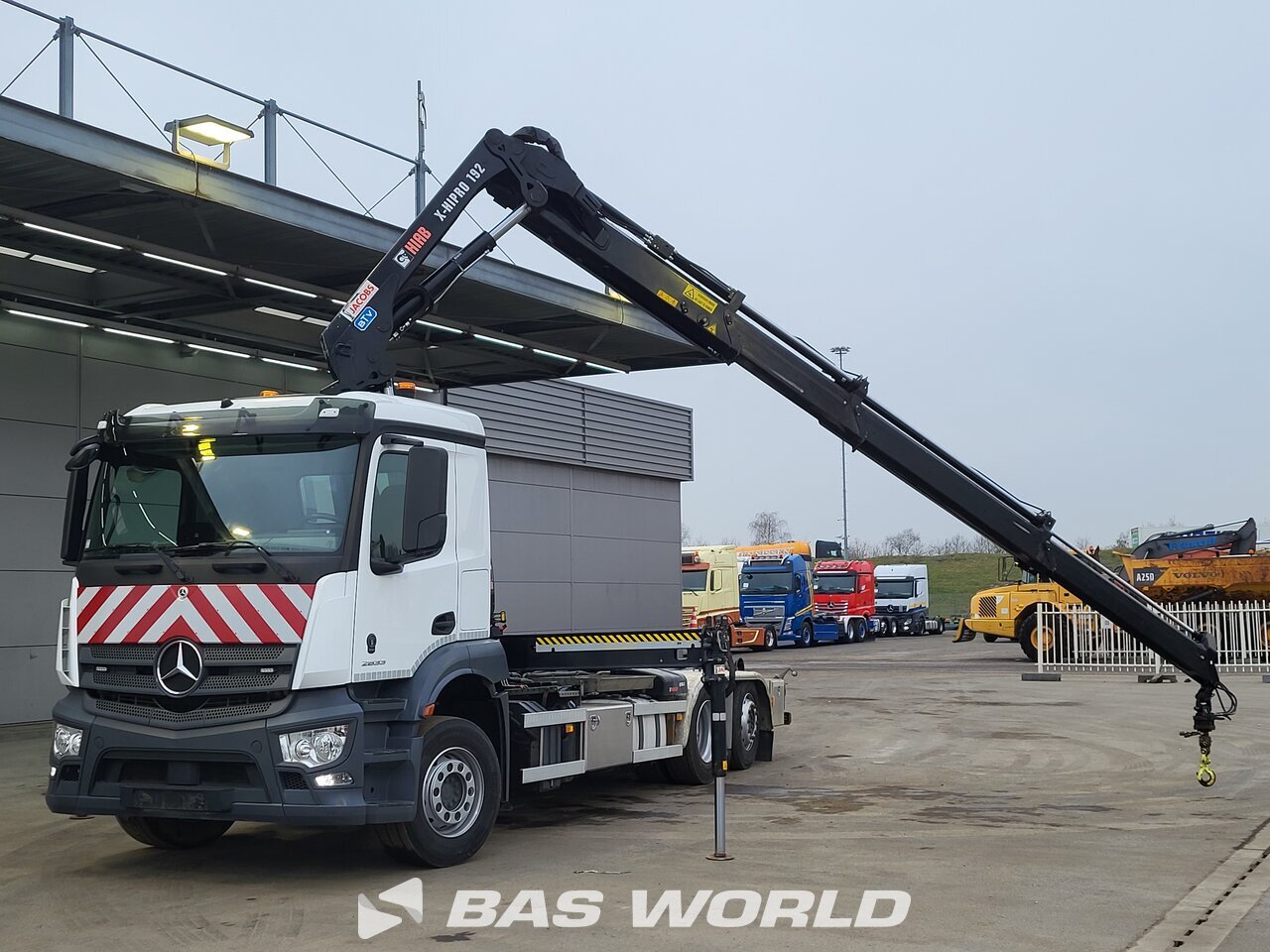 Other : Mercedes Actros 2633 شاحنة ذات خطاف