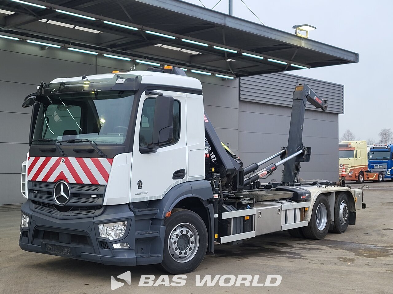 Other : Mercedes Actros 2633 شاحنة ذات خطاف
