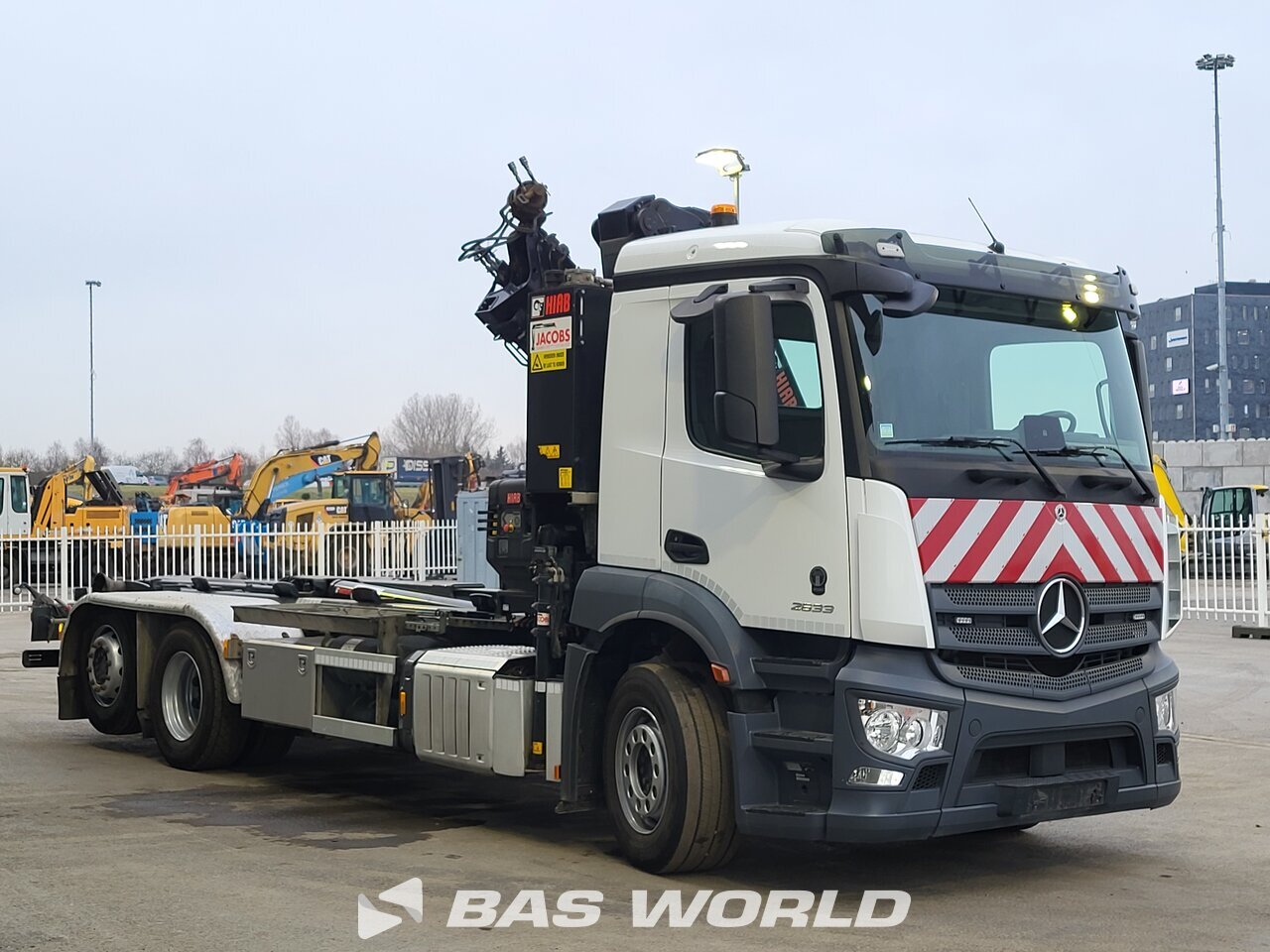 Other : Mercedes Actros 2633 شاحنة ذات خطاف